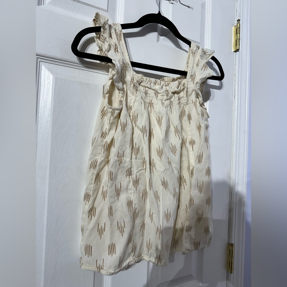 Madwell Women's Patterned Flowy Tank Top (XS) - Picture 3 of 13